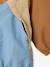 Windcheater Jacket for Baby Boys, by CYRILLUS aqua green+caramel 