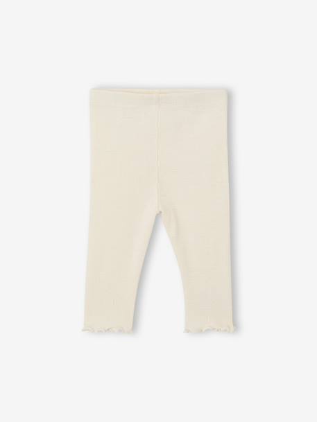 Ruffled Sweatshirt + Leggings Combo for Babies rose 