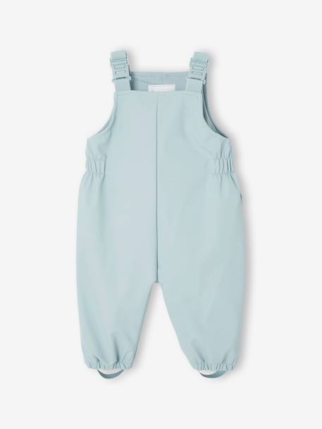 Rain coat and trousers set for baby boys grey blue 