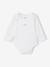 Pack of 7 Long-Sleeved Bodysuits for Babies set white 