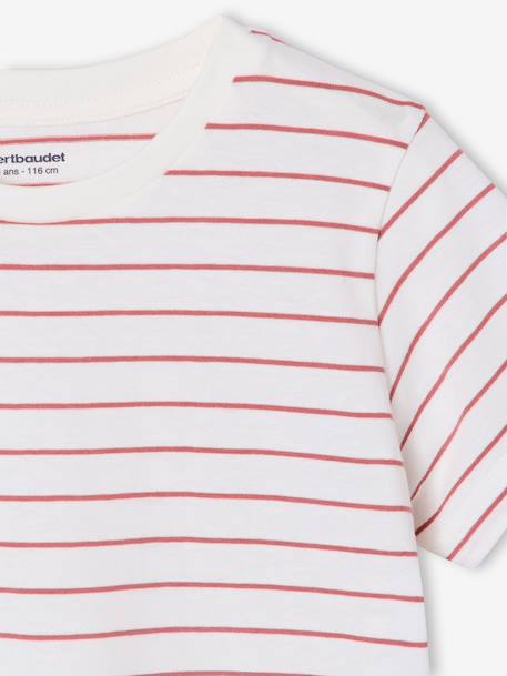 Pack of 3 short-sleeved t-shirts caramel+navy blue+pecan nut+sage green 