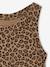 Ribbed Tank Top for Girls beige+ecru+sage green+striped blue 