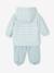 Rain coat and trousers set for baby boys grey blue 