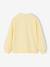 Snoopy girl's sweatshirt pastel yellow 