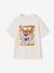 Short-Sleeved Animal T-Shirt for Boys ecru+white 