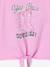 T-Shirt with Knot Detail for Girls mauve 