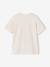 Short-Sleeved Animal T-Shirt for Boys ecru+white 