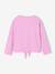 T-Shirt with Knot Detail for Girls mauve 