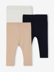 -Pack of 3 newborn baby leggings