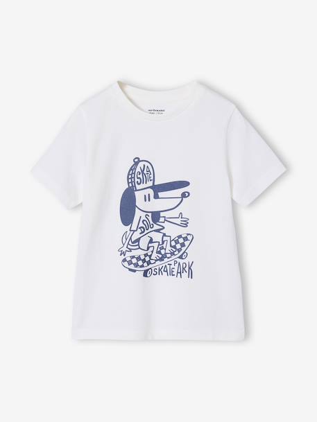 Pack of 3 short-sleeved t-shirts caramel+navy blue+pecan nut+sage green 