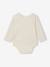 Pack of 7 Long-Sleeved Bodysuits for Babies set white 