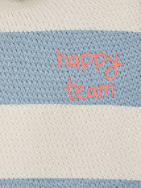 Baby sweatshirt and joggers set crystal blue 