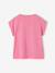 Short-sleeved t-shirt anthracite+ecru+rose 