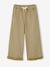 Wide-Leg, Lyocell Bermuda Shorts for Girls khaki+lilac 