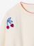Sweatshirt with Iron-On Patches for Girls ecru 
