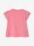 Fancy T-Shirt for Baby Girls light blue+rose 