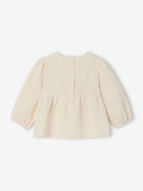 Girl's blouse ecru 