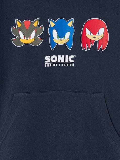 Sonic Hooded Sweatshirt for Boys navy blue 