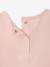 T-Shirt with Crochet Details for Baby Girls ecru+pale pink 