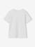 Printed boy's t-shirt aqua green+marl white+medium blue+mint green+ochre+olive+terracotta 