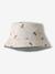 Reversible cotton bucket hat for baby boys ecru 