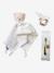 Customisable comforter and rattle with CLOUD carry case white 