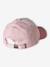 Embroidered Cotton Cap for Baby Girls old rose 