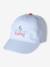 Striped Cotton Cap for Baby Girls striped blue 