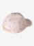 Cotton Cap with Cherry Pattern for Girls pale pink 