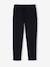 Boys' Fleece Trousers ink blue+printed black 