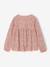 Printed Top for Girls beige+ecru+grey green 