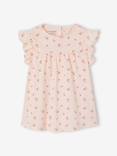 Jersey Knit Dress for Babies rose 