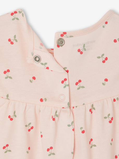 Jersey Knit Dress for Babies rose 