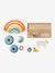 Trio of FSC® wooden early learning toys wood 