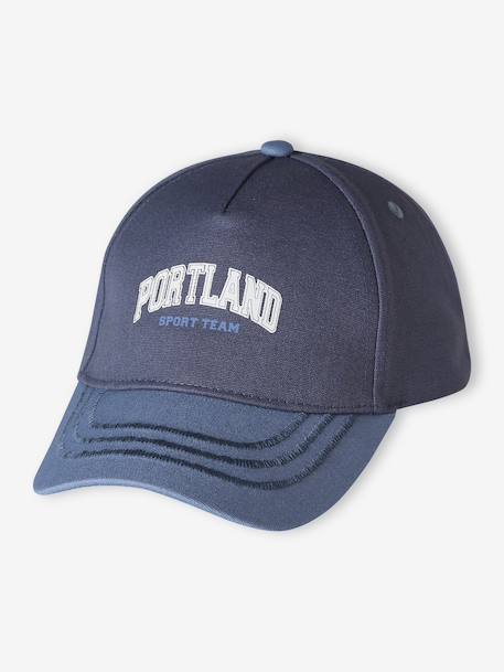 Boys' sports cap medium blue 