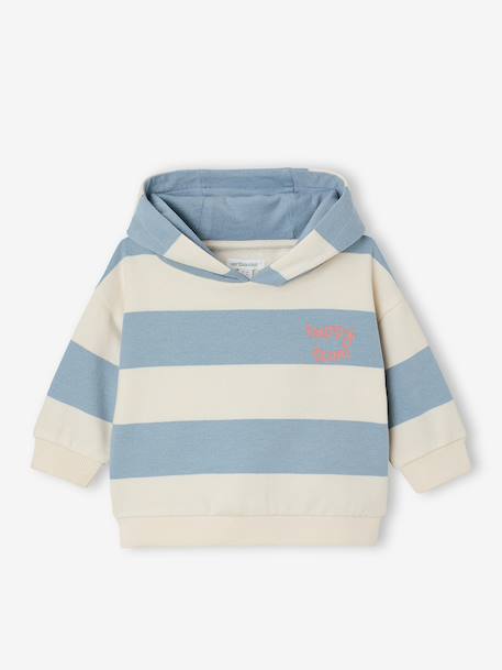 Baby sweatshirt and joggers set crystal blue 