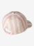 Girl's cap striped pink 