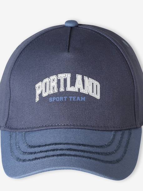 Boys' sports cap medium blue 