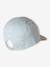 Striped Cap for Babies grey blue 