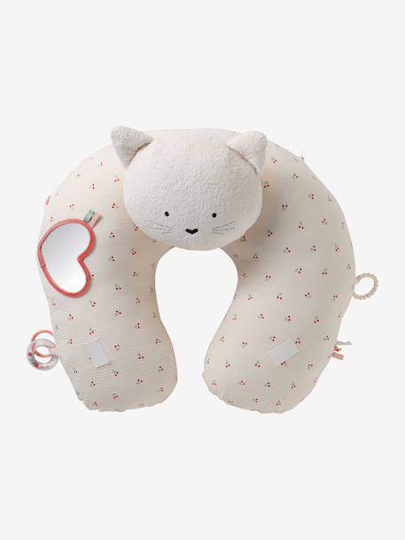 Cushion for Babies, Designed for Discovery ecru+Enchanted Forest+Pink World+red+white 
