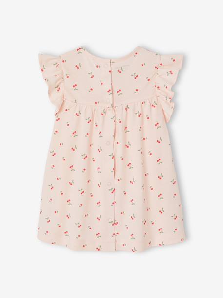 Jersey Knit Dress for Babies rose 