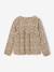 Printed Top for Girls beige+ecru+grey green 