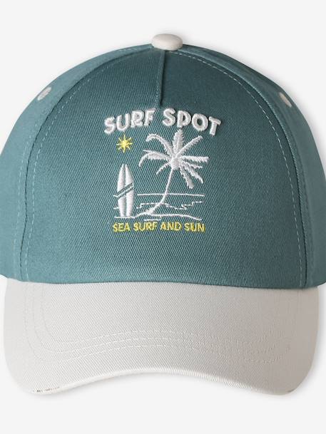 Adjustable boy's cap green 