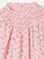 Girl's blouse with smocked sleeves ivory+pale pink+sage green+vanilla 