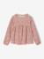 Printed Top for Girls beige+ecru+grey green 