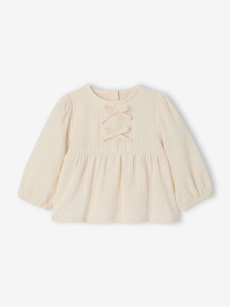 Girl's blouse ecru 