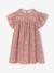 Cotton Gauze Dress with Floral Print, for Girls beige+pale pink+printed beige+rose+vanilla 