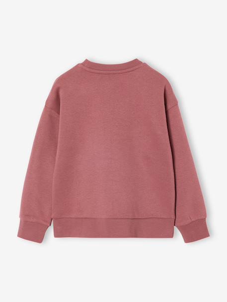 Pack of 2 'Cool and Fun' sweatshirts terracotta+tomato red 