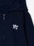 Boys' Basics zipped jacket green+navy blue 