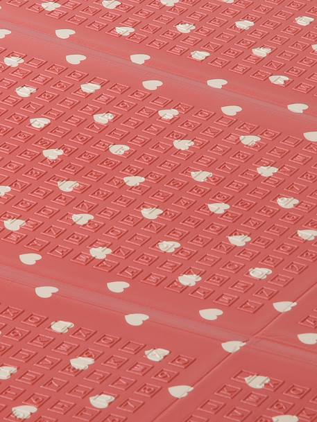 Large, Foldable Activity Mat ecru+green+rose 